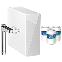 Waterdrop X12 Reverse Osmosis System with Waterdrop MWF Water Filter for GE® Refrigerators, Replacement for GE® MWF, SmartWater® MWFP, MWFA, bundle
