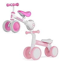allobebe Baby Balance Bike for 1 Year Old, Toddler Bike for 12-36 Months, Silence Wheels & Soft Seat, Toddler Bicycle Toy, 1 Year Old Birthday Gift
