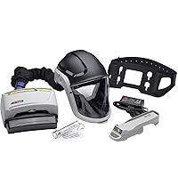 3M PAPR Respirator, Versaflo Powered Air Purifying Respirator Kit, TR-600-HIK, Heavy Industry, All-in-One Respiratory Protection, Easy to Use, High Capacity Battery, Metalwork, Grinding
