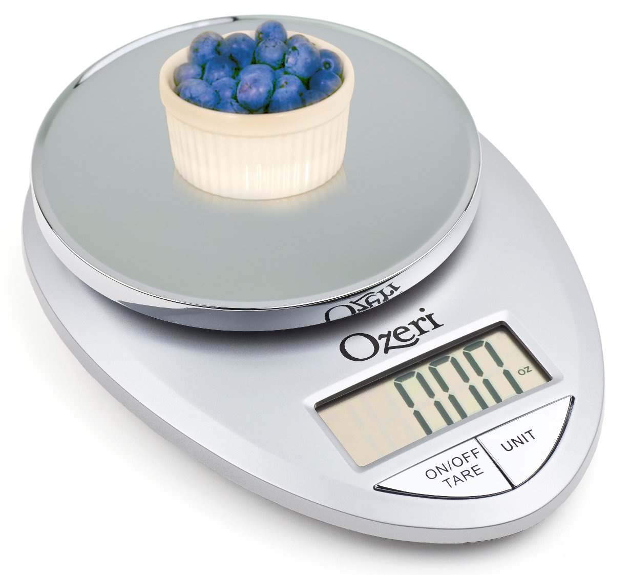 Ozeri Pro Digital Kitchen Food Scale, 0.05 oz to 12 lbs (1 gram to 5.4 kg)