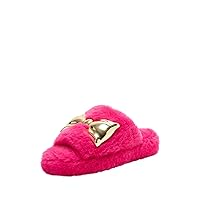 Katy Perry Women's The Fuzzy Bow Slide Slipper