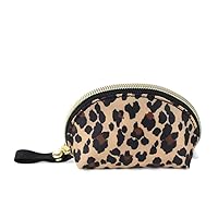 Itzy Ritzy Everything Storage Pouch; Comfortably Holds 2 Pacifiers; Snap Handle Attaches to Diaper Bag, Stroller or Purse; Pouch Can Also Hold Earbuds, Chargers, Change or Disposable Bags; Leopard