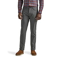Lee Men's Extreme Motion 5-Pocket Synthetic Straight Pant