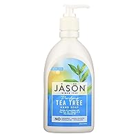 Jason Natural Products Liq Soap, Satin, Tea Tree, 16 Fl Oz