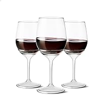 TOSSWARE POP 14oz Stemmed Vino SET OF 12, Premium Quality, Recyclable, Unbreakable & Crystal Clear Plastic Wine Glasses, 12 Count (Pack of 1)
