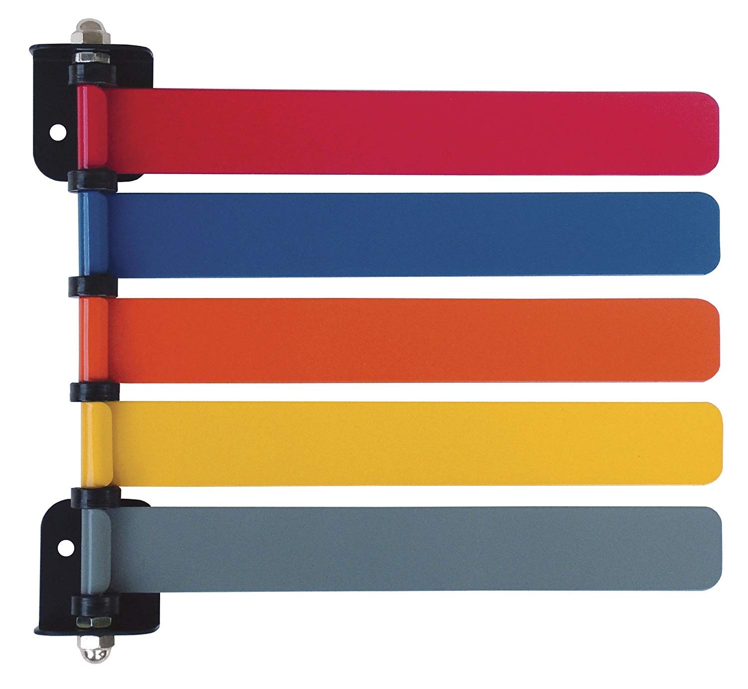 Omnimed - 291715_2020_2 Room ID Flag System, Standard 5 Color Set (Quickly & Clearly Alert Staff to Room Availability)