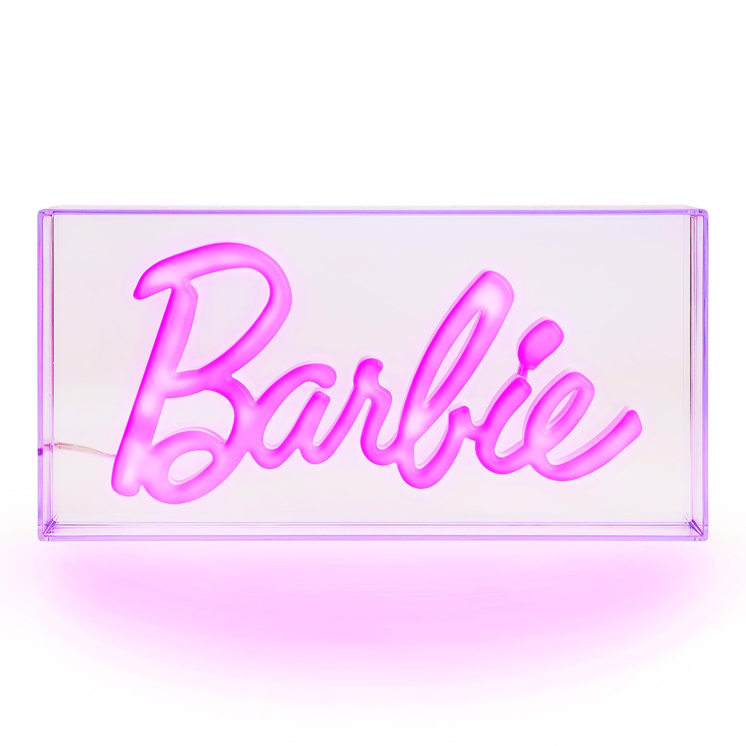 Paladone Barbie - Logo - Lamp Led Neon Pink Sign, Barbiecore Room Decor