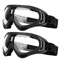 2 Pack Children's Safety Glasses with Wind Resistance and UV400 Protection Perfect for Foam Blasters Gun