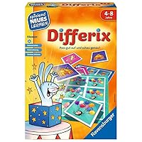 Ravensburger 24930 Differix Play and Learn for Children, Educational Game for Children from 4-8 Years, Playful Learning for 1-4 Players