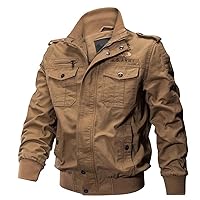Spring and autumn men's jackets cotton military windbreakers