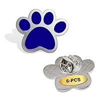 6/12/50/100Pcs Multiple Colour Paw Award Lapel Pin 1 “ -School Student Awards Mascot Brooch Animal Badge For Clothes Bags Hats
