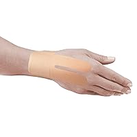 MUELLER Sports Medicine CTTape, Carpal Tunnel Pain Relief Athletic Tape, Therapeutic Support for Tendonitis and Arthritis, Latex Free, 3 One-Time Use Bandages