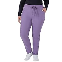 Hanes Womens Comfort Fit Scrub Pants, Moisture-Wicking Healthcare Scrubs For Women, 3 Pockets