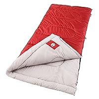Palmetto Cool-Weather Sleeping Bag, 30°F Lightweight Camping Sleeping Bag for Adults, No-Snag Zipper with Stuff Sack Included