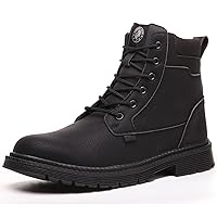 Steel Toe Boots for Men Work Boots Slip Resistant Safety Shoes Indestructible Industrial Construction Working Boots Waterproof