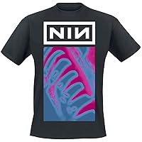 T Shirt Pretty Hate Machine Neon Band Logo Official Unisex Black Size XXL