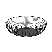 Fruit Serving Iron Bowl, Small and Large Sleek Fruit Wire Bowls, Metal Mesh Kitchen Fruit Basket, Open Design Fruit and Vegetable Bowl, Wire Fruit Holders for Table Centerpiece Party Farmhouse Decor