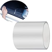 ToLanbbt Car Door Edge Guard Invisible Automotive Door Sill Guard Protectors Anti-Scratch Adhesive Tape Waterproof Strips for Car Door Edge Protection (33Ft x 3.94”, Transparent)