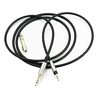 MQDITH Replacement Audio Cable Compatible with Audio Technica ATH-M50x ATH-M40x ATH-M70x Headphones 1.5meters/ 4.92feet 
