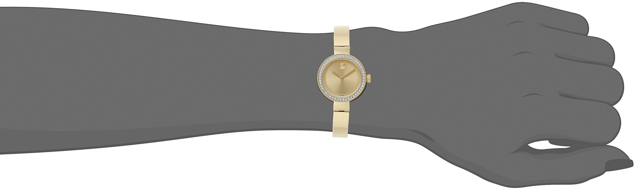 Movado Women's 3600322 Analog Display Swiss Quartz Gold Watch