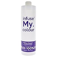 infuse my. colour Platinum Shampoo Unisex 35.2 oz