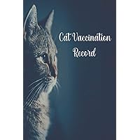 New Cat Vaccine Record: 102 pages – 6″ x 9″ – Black and White - Cat Vaccination Record
