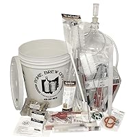 6 Gallon Glass Carboy - Ultimate Home Wine Making Equipment Starter Kit