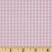 Wide Width 1/8 Gingham Check Pink, Fabric by the Yard