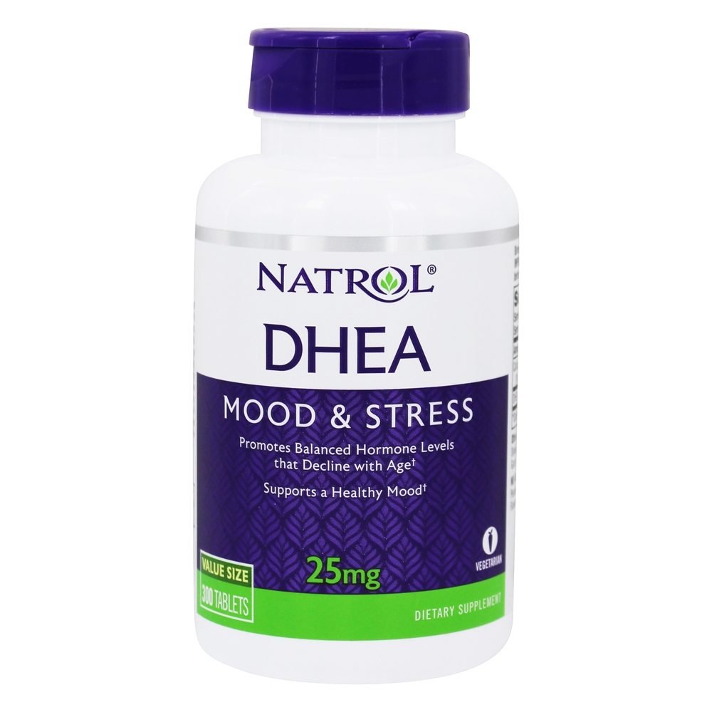 Natrol DHEA Mood and Stress, 25mg, Tablets
