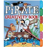 The Pirate Creativity Book: Games, Fold-Out Scenes, Cut-Outs, Textures, Stickers, and Stencils (Barron's Educational Series) The Pirate Creativity Book: Games, Fold-Out Scenes, Cut-Outs, Textures, Stickers, and Stencils (Barron's Educational Series) Paperback Spiral-bound