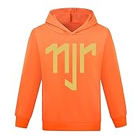 Teen Boys Casual Long Sleeve Hoodies Neymar JR Fall Winter Comfy Baggy Pullover Sweatshirts with Hood(2-16Y)