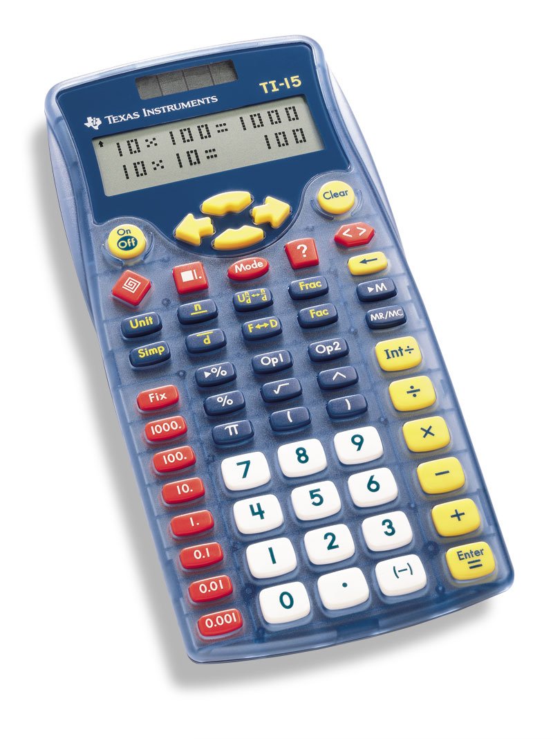 Texas Instruments TI-15 Explorer Elementary Calculator