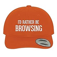 I'd Rather Be Browsing - Soft Dad Hat Baseball Cap
