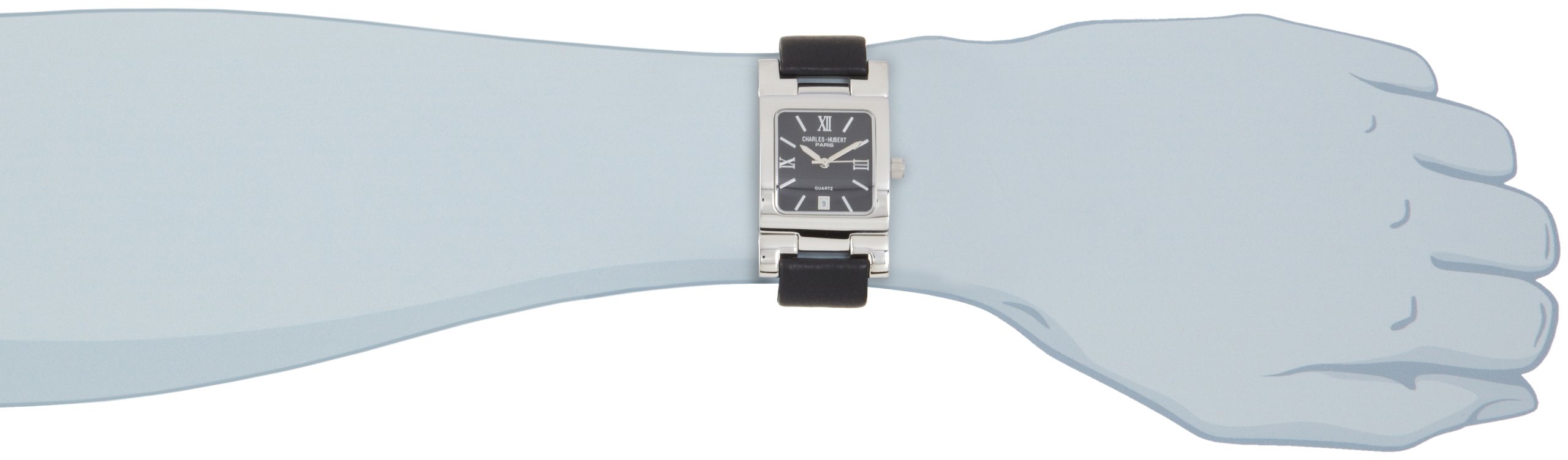 Charles-Hubert, Paris Men's 3747-B Premium Collection Stainless Steel Watch