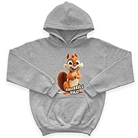 Squirrels Rule Kids' Sponge Fleece Hoodie - Cute Squirrel Kids' Hoodie - Unique Hoodie for Kids
