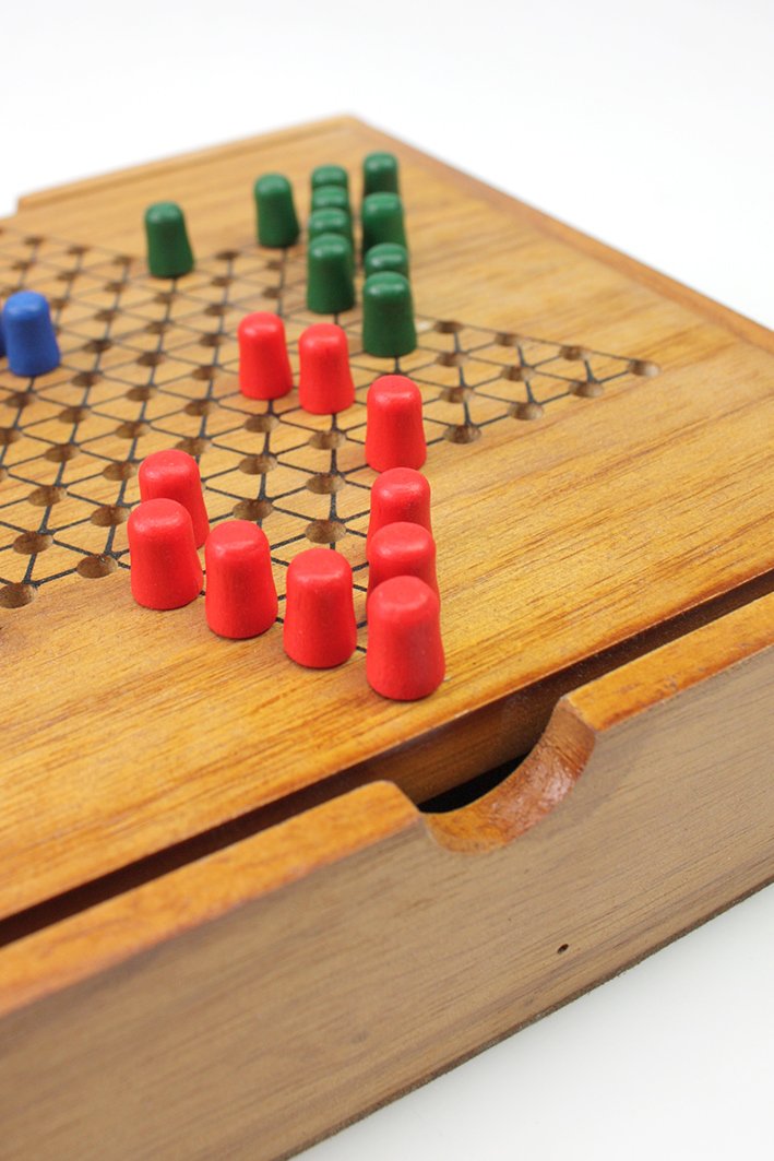 Tactic Games UK Classic Chinese Checkers - Wood