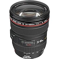 Canon EF 24-105mm f/4L IS USM Zoom Lens - White Box (New) (Bulk Packaging)