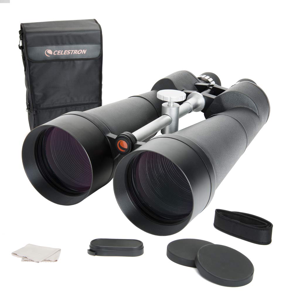 Celestron – SkyMaster 25X100 Binocular – Outdoor and Astronomy Binoculars – Powerful 25x Magnification – Giant Aperture for Long Distance Viewing – Multi-coated Optics – Carrying Case Included