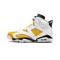 Men's Jordan 6 Yellow Ochre Size 12 White/Yellow Ochre-Black (CT8529-170)