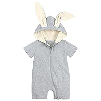 Infant Hooded Bunny Baby Coat Girls Warm Thick Boys Snowsuit Jumpsuit Girls Coat&jacket Little Girls Snow Suit