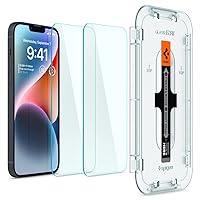 Tempered Glass Screen Protector [GlasTR EZ FIT] designed for iPhone 14 / iPhone 13 Pro/iPhone 13 [Sensor Protection / 2 Pack]