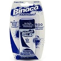 Binaca Fast Blast Breath Spray PepperMint 0.50 oz