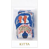 キングジム(Kingjim) King Jim KITF002 Flake Seal Masking Tape Kitta Shinwa