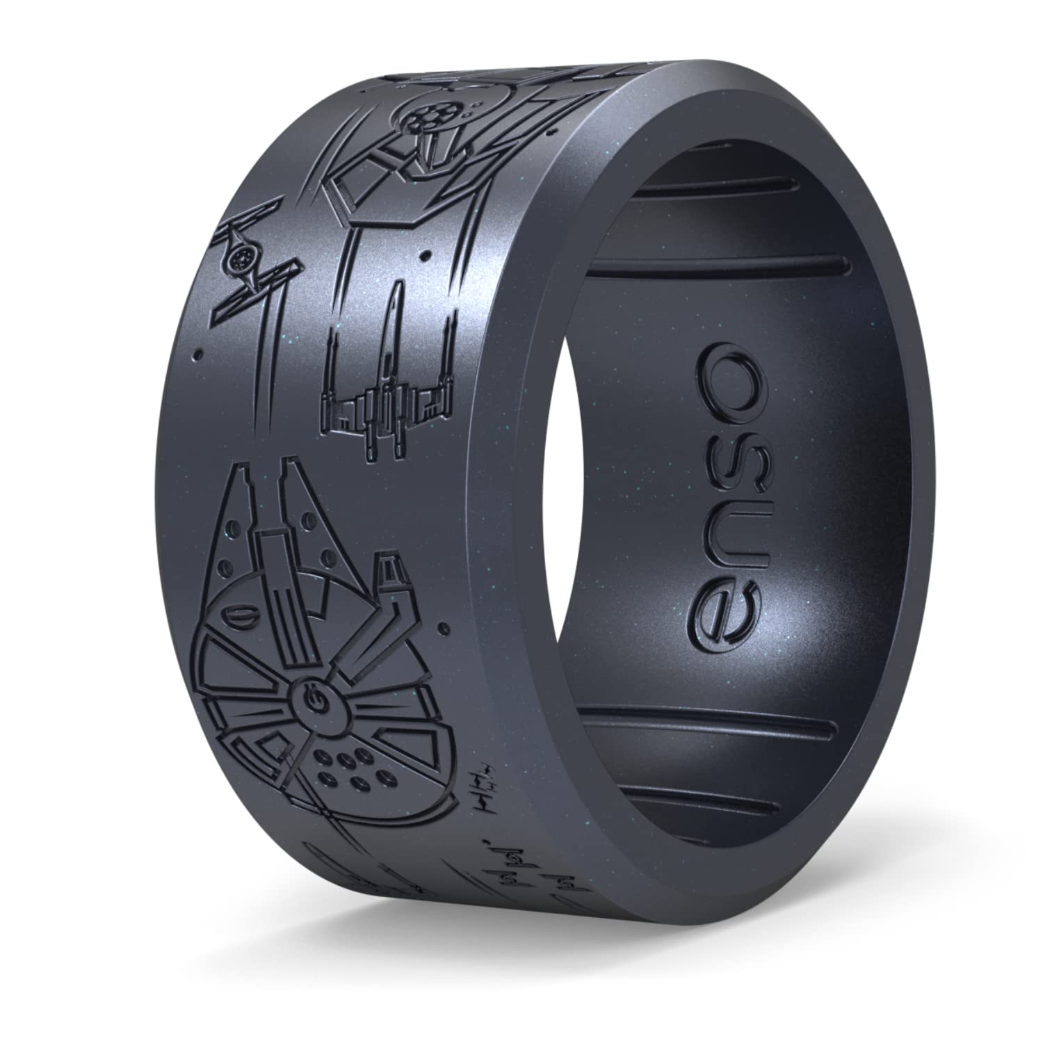 Enso Rings Star Wars Marquee Silicone Rings, Wide Ring Collection, Comfortable and Flexible Design