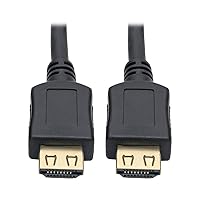 Tripp Lite High-Speed HDMI Cable w/ Gripping Connectors 4K M/M Black 3ft 3' (P568-003-BK-GRP)