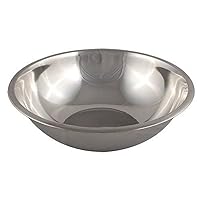 American Metalcraft 20 qt Stainless Steel Mixing Bowl,Silver