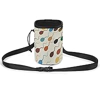 Colorful Sperm Dog Treat Training Pouch Pet Out Training Belt Bag for Outdoor Puppy Training