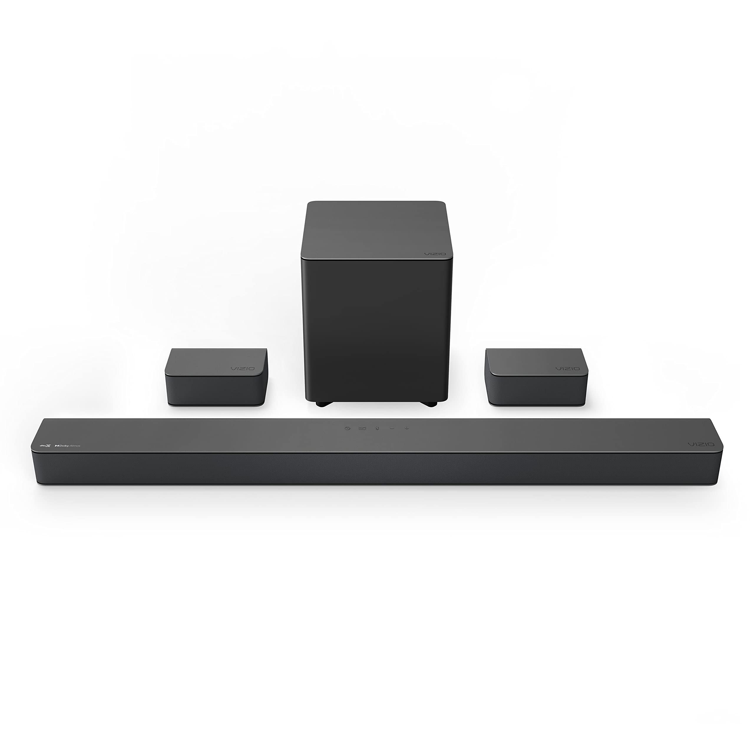 VIZIO M-Series 5.1 Premium Sound Bar with Dolby Atmos, DTS:X, Bluetooth, Wireless Subwoofer and Alexa Compatibility, M51ax-J6, 2022 Model