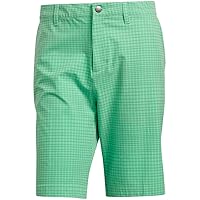 Men's Ultimate365 Plaid Print 10 Inch Golf Shorts