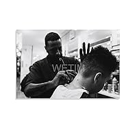 AYTGBF Men's Hairstyles Barber Shop Decor Posters Beauty Salon Poster (7) Canvas Painting Wall Art Poster for Bedroom Living Room Decor 16x24inch(40x60cm) Unframe-style